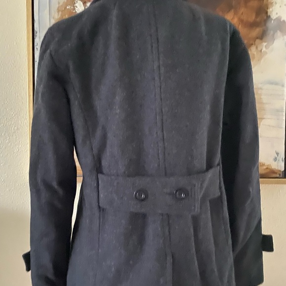 Stephanie Mathews pea coat jacket size Medium - - Picture 4 of 11